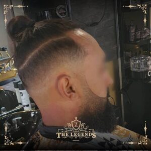 Coiffure réalisée chez The Legends, Votre coiffeur à Saint André