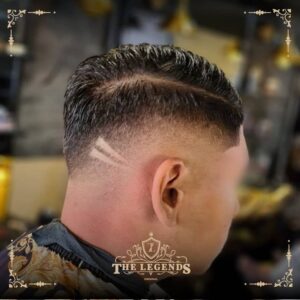 Coiffure réalisée chez The Legends, Votre coiffeur à Saint André